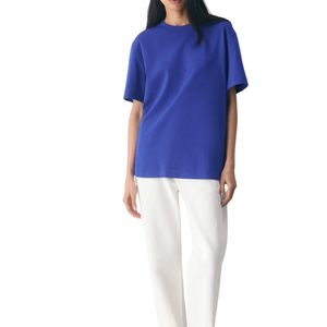 Women Cotton T Shirt Casual Standard Fit Short Sleeve Crew Neck Basic Daily Wear Tee OEM ODM Manufacturer Custom Wholesale - Product Image 2