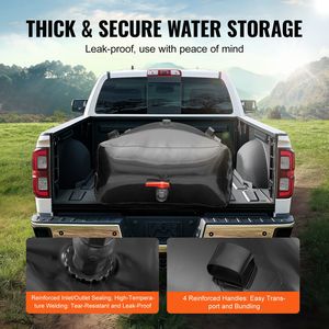 Serbatoio Flessibile per Acqua RV da 330L/87,17 Galloni, Grande Capacità, in PVC 1000D, Pieghevole, Componenti e Sistemi per Camper - Product Image 4