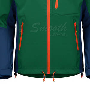 Chaqueta Impermeable para Senderismo con Bolsillos Transpirables y con Cremallera para Aventuras de Escalada y Camping - Product Image 3