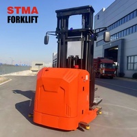 Carrello Elevatore Elettrico STMA da 1000kg-1500kg, Sollevatore a Batteria per Magazzino, Altezze 4m-7m