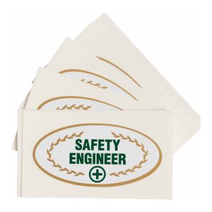 Emblemas para Cascos de Seguridad Brady - Etiquetas Personalizadas Duraderas para Cascos de Seguridad Industrial - Product Image 2