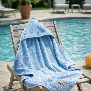 Toalla con Capucha para Bebé, 100% Algodón de Rizo, Envoltura para Baño Infantil, 75x75cm, 300 GSM, Suave y Absorbente, Certificación OEKO-TEX, Toalla de Baño de Lujo para Guardería - Product Image 4