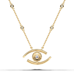 จี้เพชรธรรมชาติพร้อมสร้อยคอสำหรับผู้หญิง ทอง 10K 14K 18K แพลตตินั่ม เงิน เครื่องประดับชั้นดี สำหรับใส่ทุกวัน ของขวัญวันครบรอบ - Product Image 6