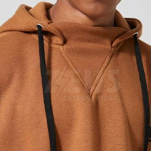 Sweat-shirts à capuche surdimensionnés pour hommes, coupe confortable, en coton mélangé, décontractés, pour la saison hivernale - Product Image 5