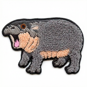 Parche Bordado de Animales Realistas, Parche de Chenilla, Insignia Bordada OEM, Venta al por Mayor de Fábrica para Ropa - Product Image 2