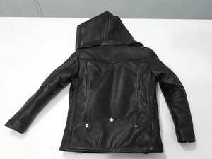 Chaqueta de cuero de carreras de alta calidad para hombre, a prueba de viento, transpirable, talla grande, con capucha. - Product Image 5