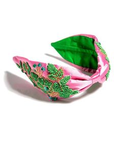 Bandeau pour cheveux brodé à la main avec un design perlé coloré pour un look tendance - Product Image 6
