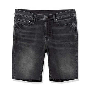 Shorts en jean pour homme 2025 de bonne qualité, en coton, coupe droite, prix bas, stock usine, décontractés - Product Image 1