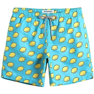 Manufacturer Single <b>Layer</b> 5.5-inch Inseams Black Mens Custom Cropped Fit <b>Mid</b> Waist Breathable Drawstring Wide Leg Gothic Shorts - Product Image 2