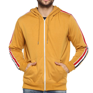 Sweat à capuche zippé surdimensionné de qualité supérieure pour homme, idéal pour l'automne et l'hiver, fabrication OEM pour grossistes - Product Image 2