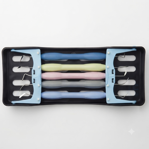 Kit de Instrumentos Dentales de Silicona para Rellenos de Composite, 5 Piezas, Manuales, Certificación CE Clase I - Product Image 6