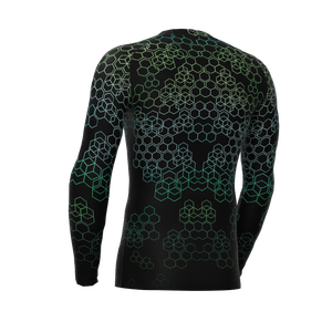Custom Long Sleeve URF 50 Rash Guard Heat Transfer Printed Stretch Breathable Quick Dry Lightweight <b>Boxing</b> MMA Compression <b>Shirt</b> - Product Image 6