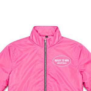 Ensemble de survêtement Ready To Win Industries rose à manches longues avec fermeture éclair, sportif, en polyester, unisexe adulte, printemps - Product Image 2