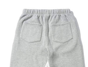 Pantalon de survêtement large à empiècements contrastants pour homme – Style streetwear décontracté, taille élastique, coupe ample, mode hip-hop - Product Image 4