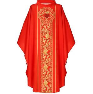 Vestimentas Góticas Medievales Hechas a Medida al por Mayor OEM, Casullas Elegantes de Tallas Grandes para Sacerdotes, Túnica Litúrgica, Túnicas para el Clérigo - Product Image 5