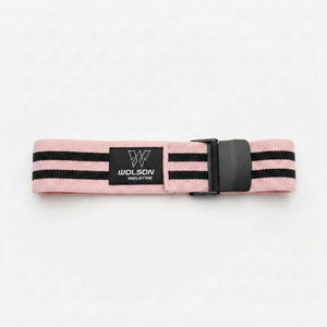 Bande de Résistance Élastique en Nylon Haute Qualité et Haute Résistance Wolson Industry pour l'Entraînement en Salle de Sport, le Fitness et la Mobilité - Product Image 1