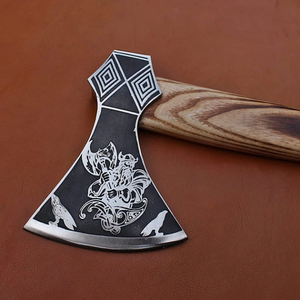 Tête de marteau en acier à haute teneur en carbone de qualité supérieure avec manche en bois de rose et revêtement en cuir et poignée - Product Image 4