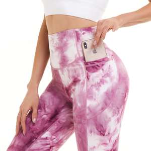 Nuevo Diseño, Material de Spandex y Nailon, Ropa de Gimnasio y Yoga, Leggings de Mujer de Alta Calidad y Peso Ligero, Precio al por Mayor - Product Image 4