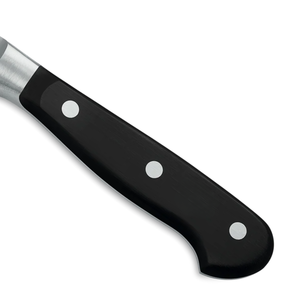 Cuchillos profesionales para deshuesar, de acero inoxidable, con hoja curva afilada y mango ergonómico negro con triple remache, para carne y aves. - Product Image 5