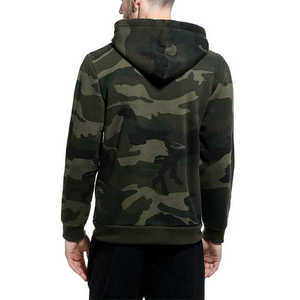 Wholesale Custom Made Men's <b>Hoodies</b> Sweatshirts Front Logo Position 100% Cotton Fleece Quick Dry Breathable Custom Printed - Product Image 3