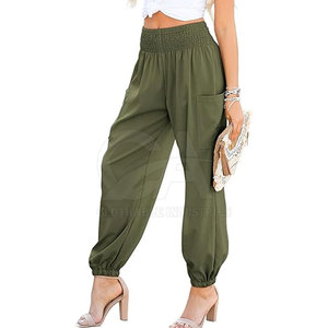 Women New Style Loose <b>Summer</b> <b>Pants</b> Mid Waist Casual Trousers Women Stretch Waist Comfortable <b>Summer</b> Trousers Soft Fabric - Product Image 2