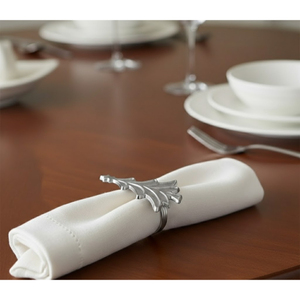 Anneaux de serviette en forme d'étoile de mer argentés, thème océan, supports de serviette nautiques pour mariage, fête, décoration de table à la maison, décoration de salle à manger en métal - Product Image 4