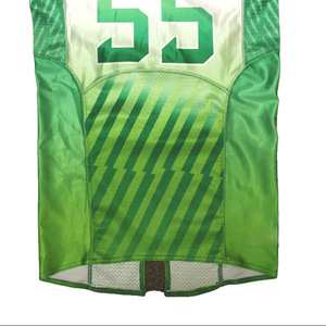 Nueva Camiseta de Fútbol Americano de Manga Corta, Transpirable, Sublimada y Personalizada, para Hombre, con Logotipo - Product Image 5