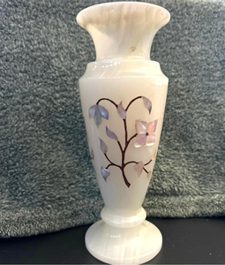 Vase à fleurs décoratif en résine de qualité supérieure, traditionnel, pour centre de table de salon, fait main, pour mariage, respectueux de l'environnement - Product Image 1