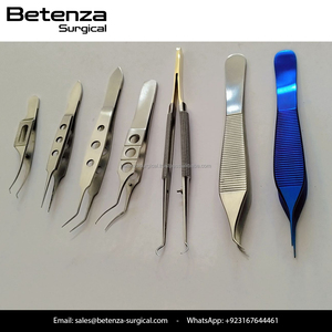 Pinzas de Capsulorrexis de Titanio para Microcirugía, Antideslizantes, el Mejor Instrumento Quirúrgico Oftálmico Manual - Product Image 2