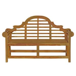 Silla de Jardín Tradicional de Teca Sólida, Cómoda, Resistente al Agua, Ecológica y Duradera, con Patas Tipo Sable, OEM - Product Image 2