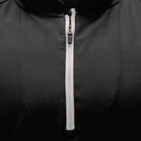 Veste de baseball à manches courtes pour homme, noire, coupe-vent à quart de zip, pull-over, veste d'entraînement sportif, veste d'entraîneur, logo personnalisé