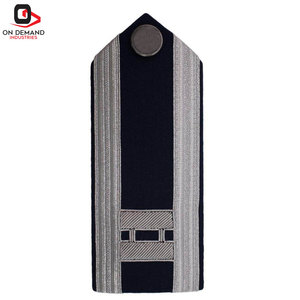 Insignes de grade uniformes professionnels brodés en tissu, conception personnalisée, qualité supérieure, fabricant d'usine, vente en gros - Product Image 3