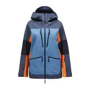 Chaqueta de Esquí Impermeable y Cortavientos para Exteriores, 10,000 mm de Impermeabilidad, Chaqueta con Capucha para Caza, 100% Nailon de Alta Calidad - Product Image 1