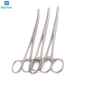 Pakistan Manufacturer OEM Price Surgical Instruments Stainless Steel Mosquito Forceps 12.5cm Curved Straight Hemostatic Clamps - Product Image 2