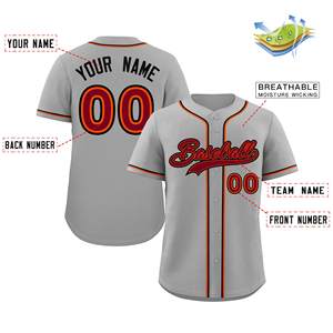 Camisetas de Béisbol Sublimadas de la Mejor Calidad, Cortas, 100% Algodón Orgánico, Antibacterianas, Transpirables, al por Mayor, Estilo Profesional - Product Image 4