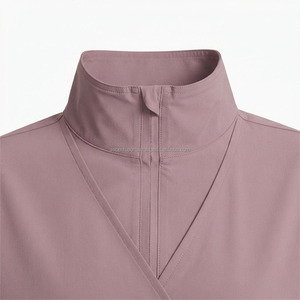 Conjunto Deportivo de Dos Piezas para Mujer, Chaqueta con Cremallera y Pantalones Jogger, Personalizable OEM, Nylon, Venta al Por Mayor, Fabricante - Product Image 2