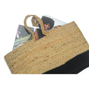 Natural Fiber Hand-Woven <b>Jute</b>/Sisal Decorative <b>Basket</b> Home Storage Organizing Woven <b>Baskets</b> for Home Decor - Product Image 6