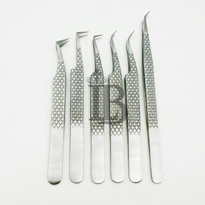 แหนบต่อขนตาคุณภาพสูงรุ่นใหม่ สแตนเลสสีเงิน ทนทาน โค้งงอ 90 องศา - Product Image 5