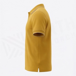 เสื้อโปโลผู้ชายไซส์ใหญ่ ผ้าคอตตอนคลาสสิก พิมพ์ลายปักโลโก้  สำหรับกอล์ฟ ออกกำลังกาย หรือเล่นกีฬา  สีสันปรับแต่งได้ - Product Image 3