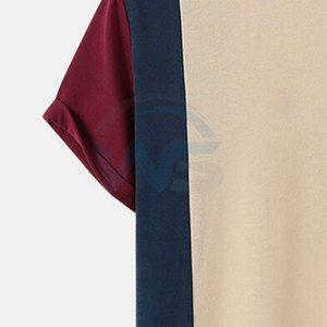 T-shirt pour homme en coton 100% tricoté de haute qualité, en stock, prix de gros, fabriqué en usine, nouvelle arrivée, meilleure vente en ligne - Product Image 2