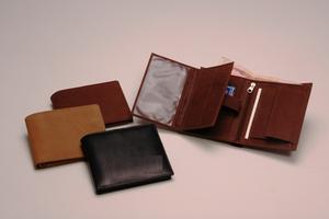 Portefeuille à trois volets en cuir classique-Cadeau parfait pour homme - Product Image 2