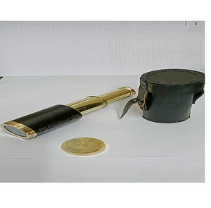 Telescopio de latón antiguo de 6 pulgadas de alta calidad, diseño de ancla, caja de madera, acabado Chapado en cobre, binoculares de Material metálico - Product Image 4