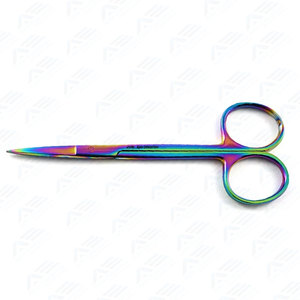 Mắt phẫu thuật kéo chất lượng cao bằng thép không gỉ mắt Medic dụng cụ phẫu thuật Medic nhãn khoa kéo - Product Image 6