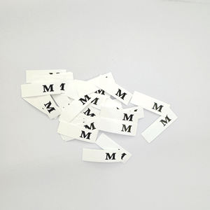 ป้ายกำกับขนาด XS-XXXL สำหรับเสื้อผ้าซาตินติดด้านหลังติดง่ายป้ายบรรจุภัณฑ์เครื่องแต่งกายแฟชั่นที่สะดวกสำหรับเสื้อ - Product Image 6