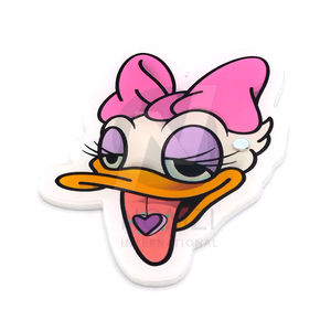 Premium Design Pink Eyelash Extension Tiles Lash Care Cow Duck Tile Lash Tray Magnetic Sustainable Custom Beauty <b>Tool</b> <b>Square</b> - Product Image 2