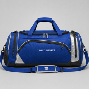2026 New Artical Custom Logo Water Resistant Sports <b>Duffel</b> <b>Bag</b> with Separate Shoe and Wet Compartment Large Capacity Gym <b>Bag</b> - Product Image 1