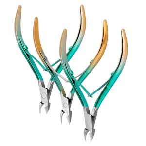 High Quality Gradient Color Cuticle Cutter Nipper Sharp Blade Dead Skin Trimmer Professional Nail Care Manicure Salon <b>Tool</b> - Product Image 1