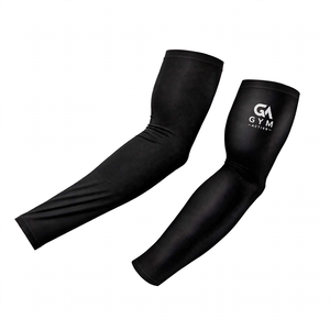 Mangas de compresión unisex GYM ACTIVE ENTERPRISES hasta el codo, de poliéster UPF50+, ligeras, para levantamiento de pesas, de secado rápido y transpirables - Product Image 4