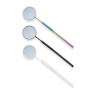 Espejo de Pestañas de Acero Inoxidable con Mango, Diseño de Agarre Perfecto, Fabricación Fina y Herramienta Cosmética, Disponible para OEM - Product Image 3