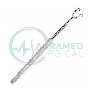 Retractor de Nariz Fomon Alar con Doble Gancho y Extremos Esféricos, Tamaño Personalizado, Acero Inoxidable, Manual, Clase I, Instrumento Quirúrgico para Rinoplastia y Otorrinolaringología, con Certificación CE - Product Image 5